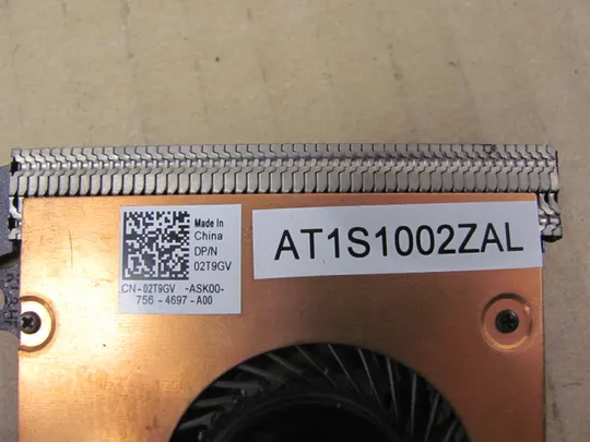 694-19 термотрубка охолодження 02T9GV AT1S1002ZCL AT1S1002ZAL   для Dell Latitude E7480 7480  оригінал Інтернет-аукціон