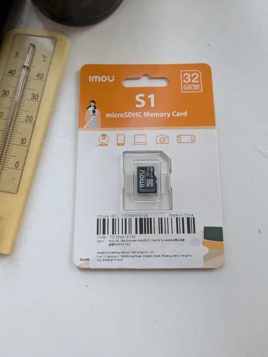 IMOU S1 MicroSD 32GB Smart Card Standart Class 10 UHS-I TF флешка карта памяти пам&#039;яті Ціна