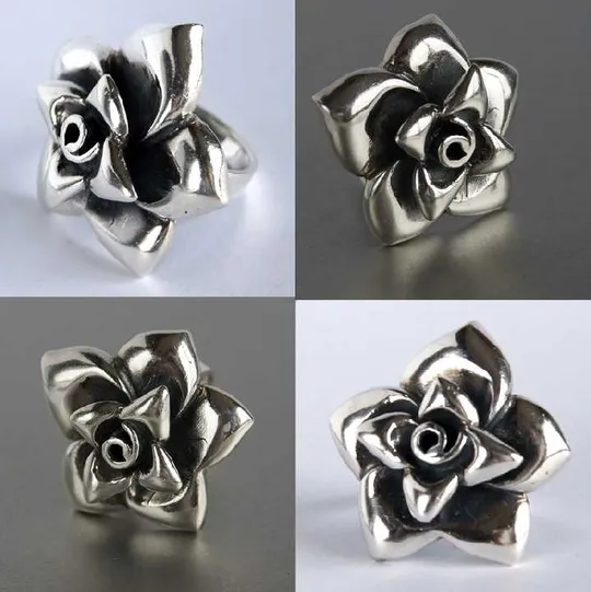 Срібна каблучка кільце Narcissus 925 проба Germany Продаж