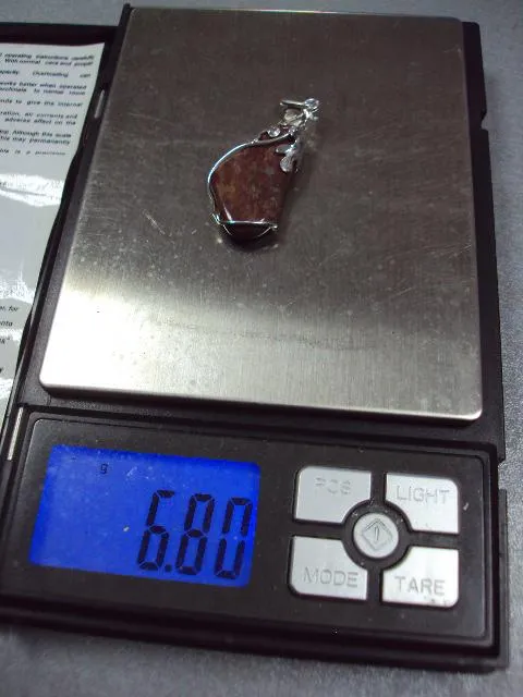 Подвеска кулон яшма дубовые листья листочки авторская работа серебро 925 проба Украина 6,8 г №11900 Де купити