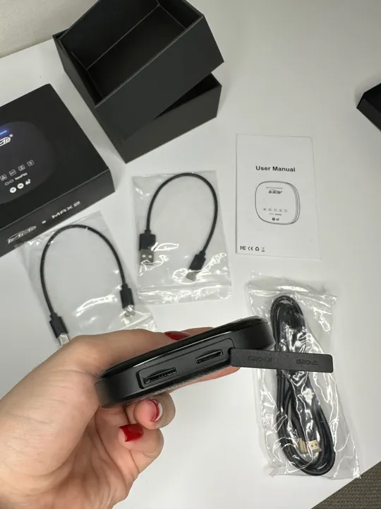 Бездротовий адаптер MMB Max 3.0 CarPlay, мультимедійна відеокоробка з виходом HDMI, Magic AI Box, Android 10 Online(21) Інтернет-аукціон