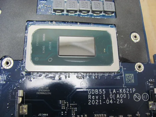 номер0976-2 материнська плата Mainboard Материнка Основна плата Системна плата Плата системи Laptop motherboard мамка ноутбучна плата GDB55 LA-K621P SRKT4 i7-11850H  для Dell Precision  7560  оригінал Недорого