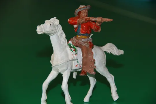 ковбой с ружьем на коне LAFREDO 100-120мм ОРИГИНАЛ раритет Ціна