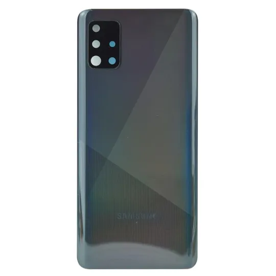 Задня частина корпусу Samsung Galaxy A51 SM-A515 Black (з склом камери) Ціна