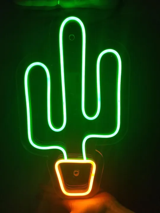 Неоновий світильник Кактус 190х320 acr-n000042 Ціна