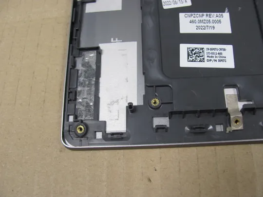 693-7 Кришка панель палмрест клавіатура з підсвіткою робоча 06P0TG 460.0MZ05.0005 для  Dell Inspiron 15 Pro 5510 5511 5515 оригінал Де купити