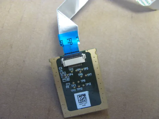 номер0986-21 плата сканер відбитку NBX0002H100 A19P21  для Dell Precision 7540 M7540 оригінал З аукціону