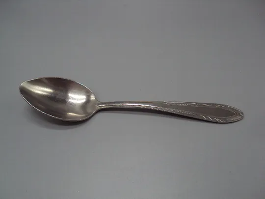 Столовые приборы ложка нерж узор цветы нержавейка длина 20,8 см №18623в З аукціону