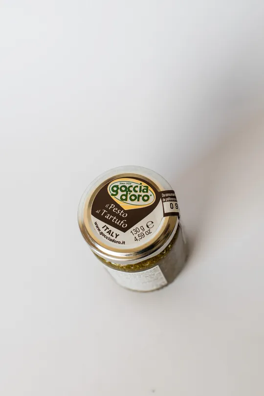 Соус Песто з трюфелями Goccia d&#039;oro - Соус  Pesto - 0,13 л (ІТАЛІЯ) - ОРИГІНАЛ З аукціону