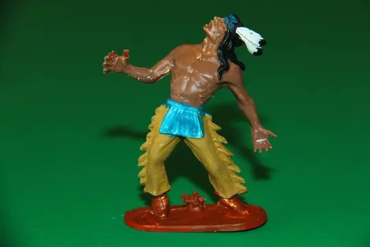 ПОРАНЕНИЙ ІНДІАНЕЦЬ индеец 55-60мм JEAN HÖFLER ФРН ФРГ Ціна