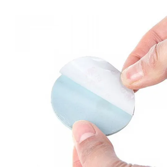 Стоппер для дверей настенный 5 см, защита от повреждения стен и мебели на липкой основе Ціна