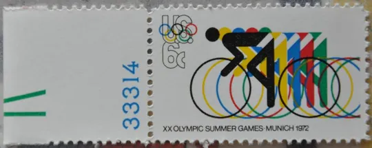 США Scott # 1460 Велоспорт 1972 Ціна