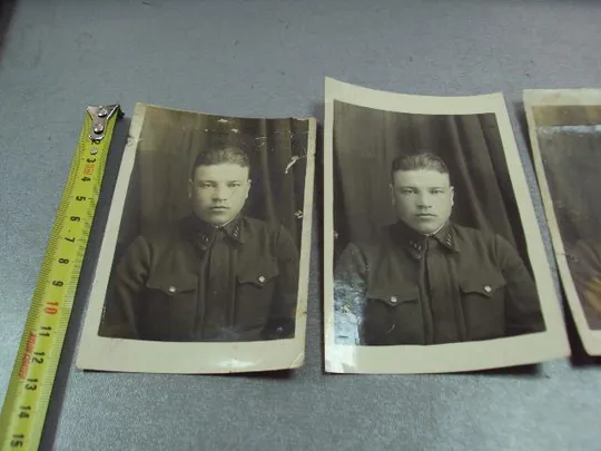 Купити фотография герой советского союза гсс 1939 печать лот 3 шт №12172