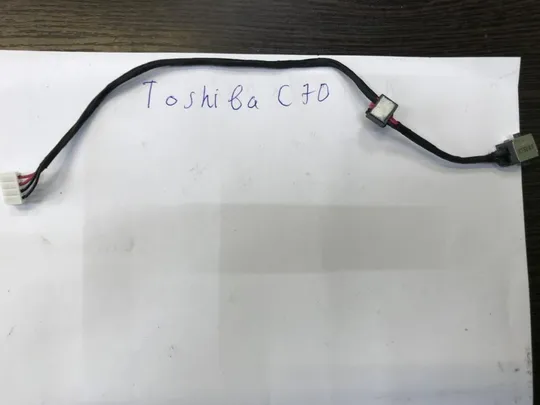 Toshiba C70 Розйом живлення +шлейф Ціна