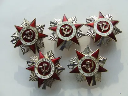 фото, Орден ВВВ-2.степені -5 од.№ 3096777.3210147.3346907.3405295.3763472.юбілейки 1985 рр. наг