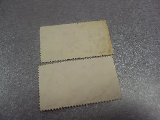 марки Индия 1954 транспорт флот ж/д авиация лот 2 шт гаш №41 З аукціону