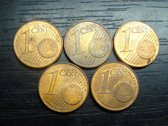 Купити 1 євроцент Німеччина 2016 (всі монетні двори)