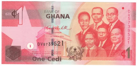 1 седі 2010 року UNC Гана Ціна