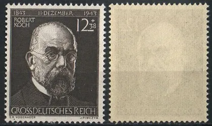 фото, 1944 - Рейх - 100 лет Р.Коха Mi.864 **