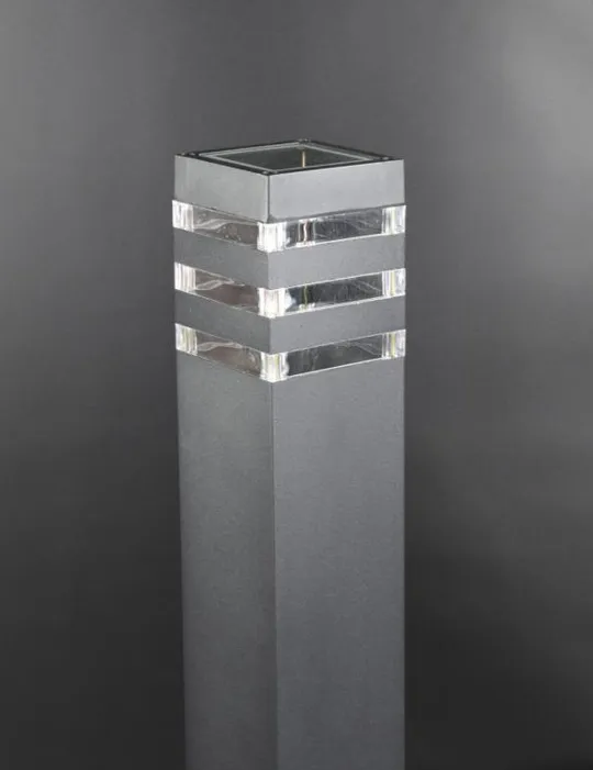 Уличный фонарь столбик 8024/60-bk-k Черный 59х14х14 см. Інтернет-аукціон