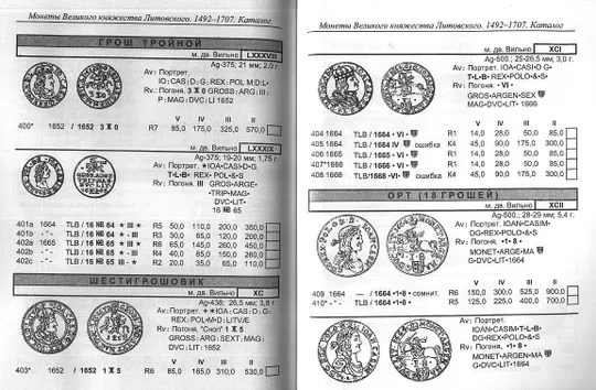 Монеты Великого княжества Литовского 1492 – 1707 - В.Какарек -  *.pdf Де купити