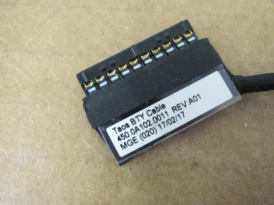 номер0089-2 шлейф підключення акб 058GJC 450.0A102.0011  для  DELL Latitude 3480 3580 E3480 E3580  оригінал Продаж