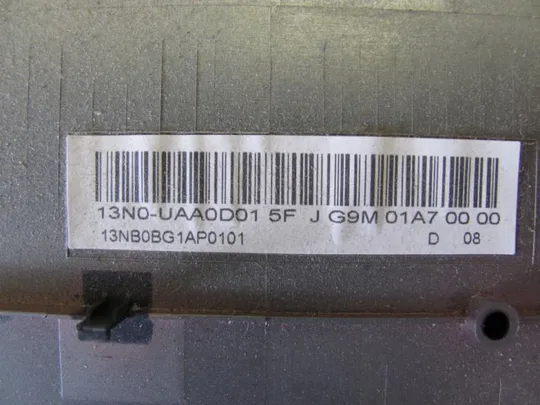 №75-13 Кришка (дно, корито, піддон) корпуса 13N0-UAA0D01 для Asus K556U оригінал Недорого
