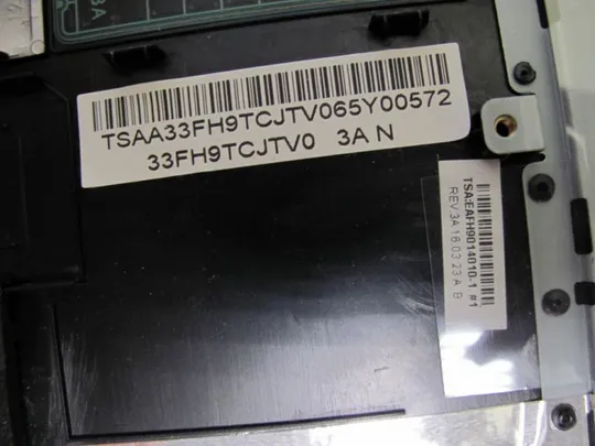 №18-4 Кришка панель палмрест та тачпад 33FH9TCJTV0 для FUJITSU LIFEBOOK A555 оригінал Характеристики