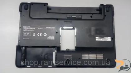 фото, Нижня частина корпуса для ноутбука Sony VAIO VGN-NW21SE, б/в