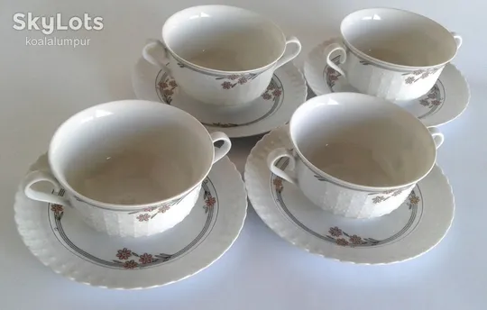Купити Супові чашки 4 штуки Tirschenreuth порцеляна Germany