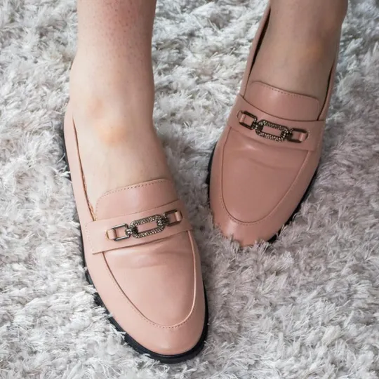 Женские мокасины Fashion Diva 1932 37 размер 24 см Бежевый Ціна