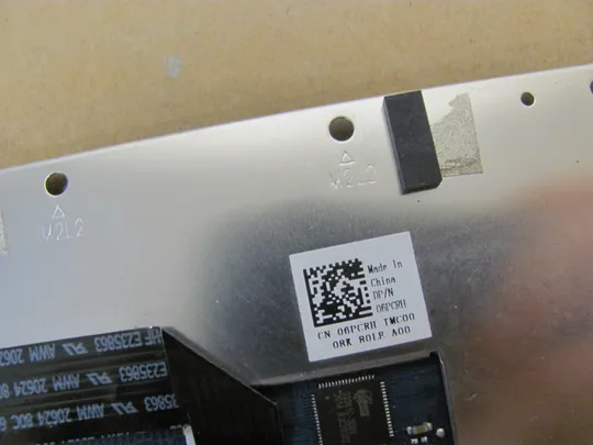 номер0948-4 тачпад сенсорна панель touchpad 06PCRH 450.0K709.0011 0D15VP 0767HP з кріпленням для Dell G3 15 3500 3590 оригінал Продаж