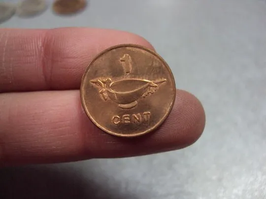 монета соломоновы острова 1 цент 1996 №8521 Де купити