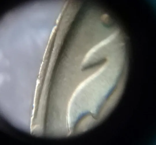 (2164) 50 копійок 1992 1ААк поворот (порушення соосності) + скол на канті + розкол в даті (50 копеек 1992 1ААк брак) Недорого