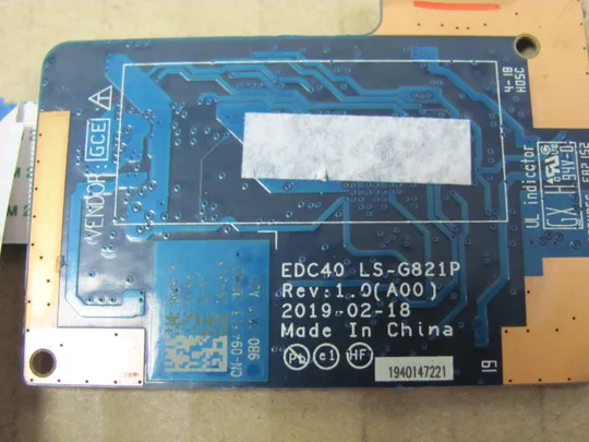 691-20 плата EDC40 LS-G821P 0KPFJH NBX0002FJ00 для Dell latitude 5400 5401 5405 5410 оригінал З аукціону