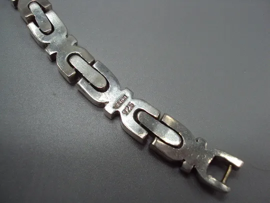 Браслет унисекс плетение улитка серебро 925 проба Мехико вес 34,29 г длина 29 см ширина 8 мм №15571 Характеристики