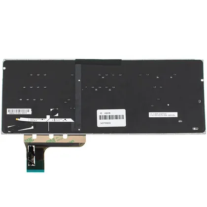 фото, Клавіатура для ноутбука ASUS (UX303LA, UX303LN) rus, black, без фрейма, підсвічування клавіш