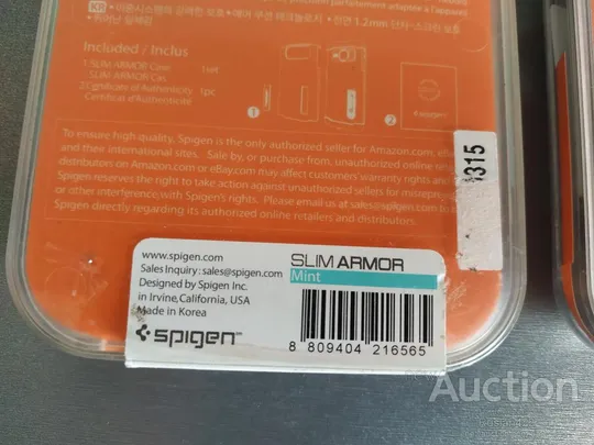 Чехол SPIGEN для Samsung Galaxy S6 G920 Slim Armor (Противоударный!) Недорого