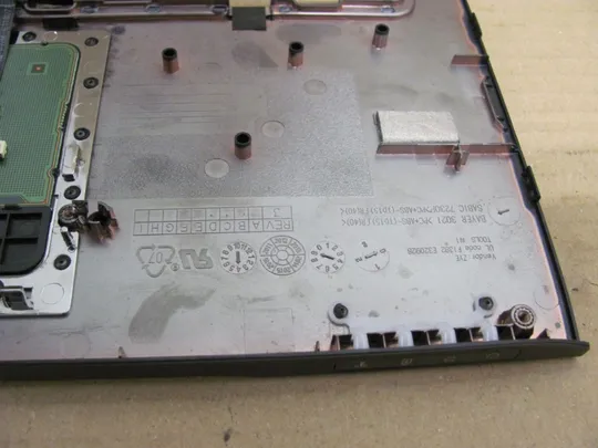 номер0227-19 Кришка панель палмрест тачпад 0RK2DM для DELL VOSTRO 3750 оригінал в Україні