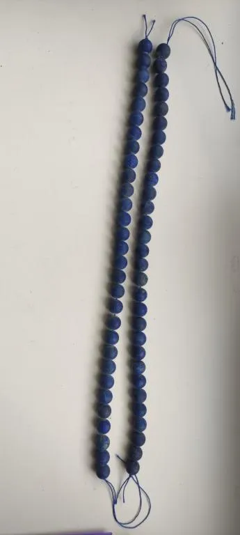 2 нити для изготовления украшений, камень лазурит, большие бусины ft236. З аукціону