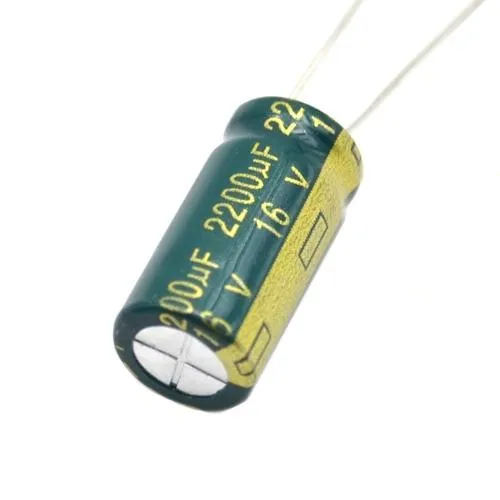 Конденсатор электролитический алюминиевый 10шт, 2200мкФ 16В 105С Ціна