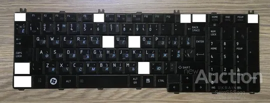 Поклавишно кнопки от Toshiba Satellite L755, C650, C655, C660, C665, L650, L655, L670, L750, L755D, Ціна