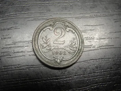 фото, 2 гелера 1903 Австро-Угорщина