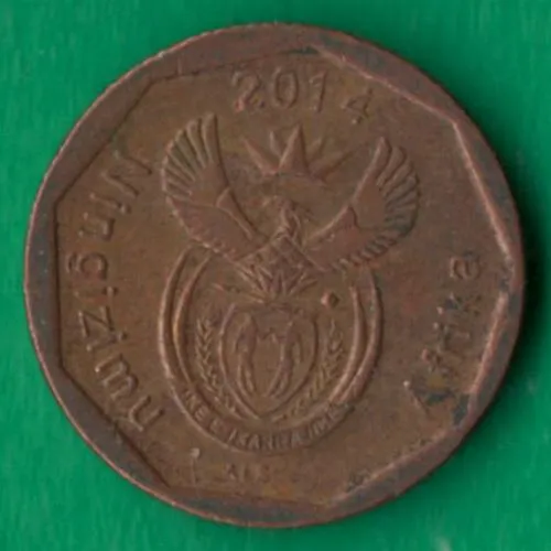 10 центів 2014 року ПАР [МШ] Ціна