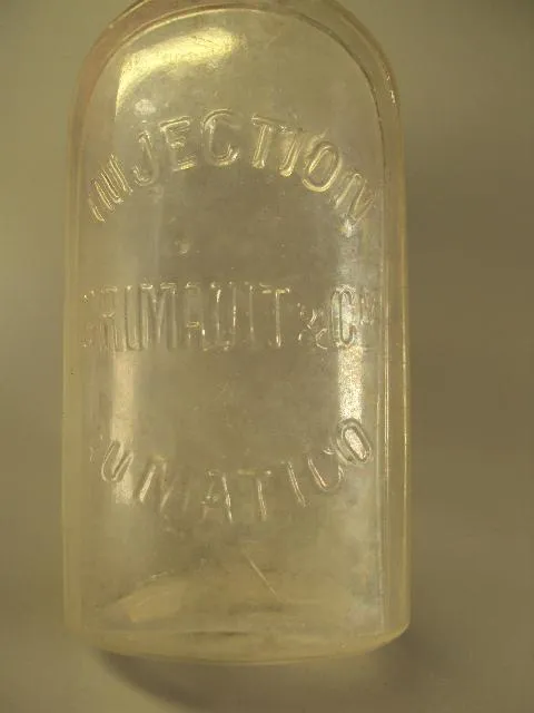 Купити бутылка бутылочка аптека injection grimault and c au matico стекло высота 14,7 см (№1103)