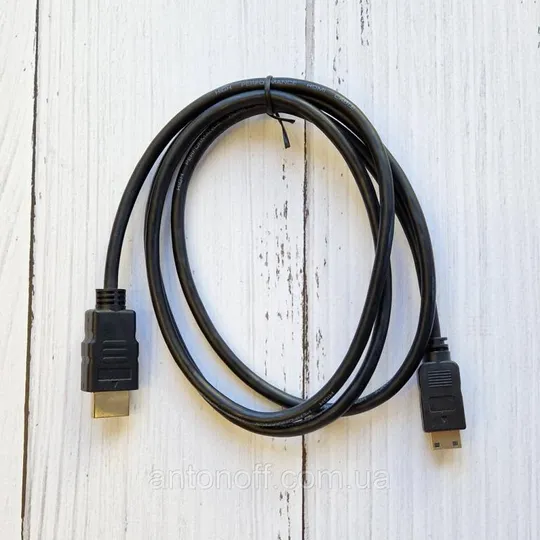 Кабель HDMI-micro to HDMI 1.5 метра чорний Ціна