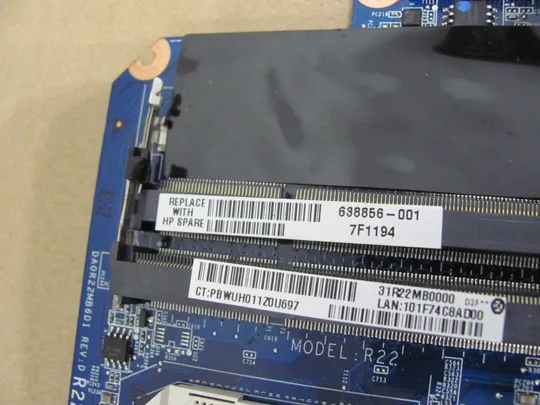 438-12 материнська плата DA0R22MB6D1  для   HP Pavilion G6 G6-1000  g4-1000 g7-1000 оригінал Де купити