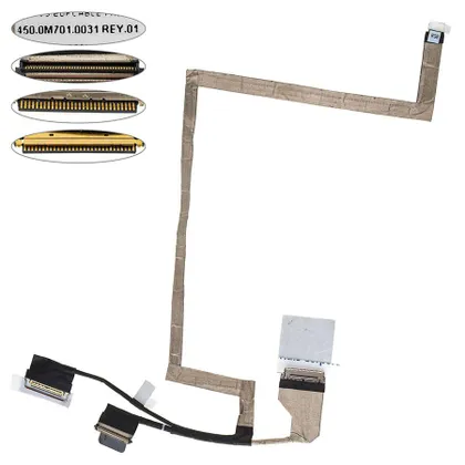 фото, Шлейф матриці для ноутбука DELL (5320,E5330,P138G)  30 0.4 (450.0M701.0031)