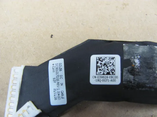 номер0672-11 роз&#039;єм живлення 0396D9 DC301017D00 для Dell Inspiron G15 5510 5511 5515 5520 5521 5525 Роз&#039;єм зарядки Гніздо живлення Штекера живлення Зарядний порт Роз&#039;єм адаптера живлення power connector оригінал Продаж