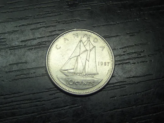 10 центів 1987 Канада Ціна